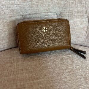 Tory Burch Tan Leather Wallet
